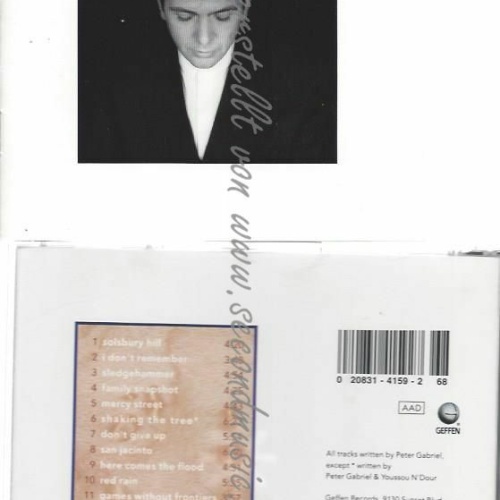 CD--PETER GABRIEL--SHAKING THE TREE