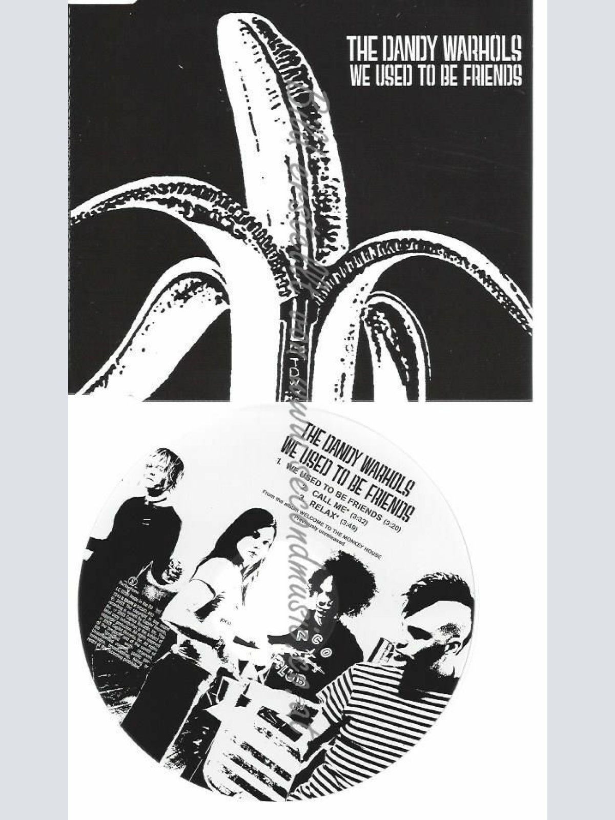 CD--DANDY WARHOLS | --WE USED TO BE FRIENDS
