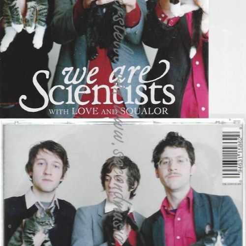 CD--WE ARE SCIENTISTS | --WITH LOVE & SQUALOR