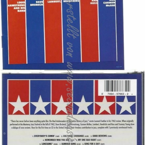 CD--LOUIS ARMSTRONG , DAVE BRUBECK , ET AL. | --REAL AMBASSADORS