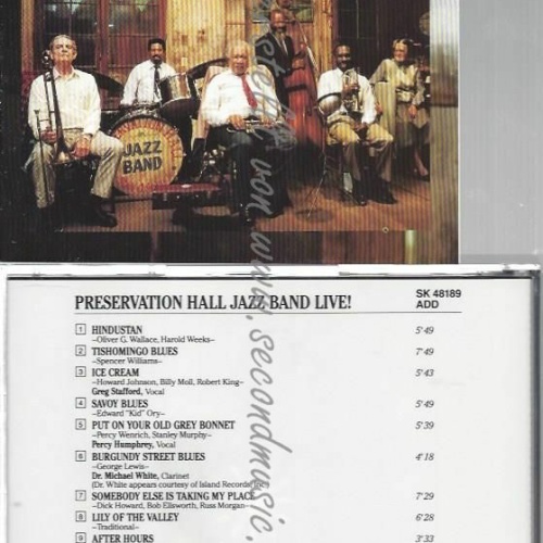CD-- | --PRESERVATION HALL JAZZ BAND ENGL.LANGUAGE ONLY