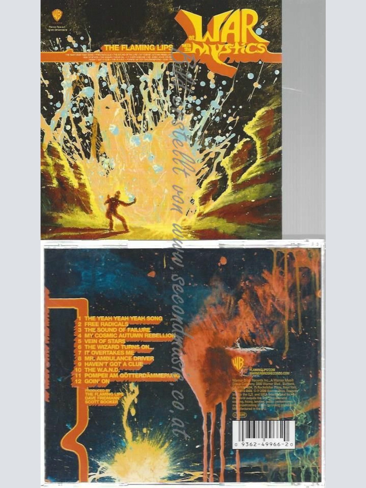 CD--THE FLAMING LIPS | --AT WAR WITH THE MYSTICS