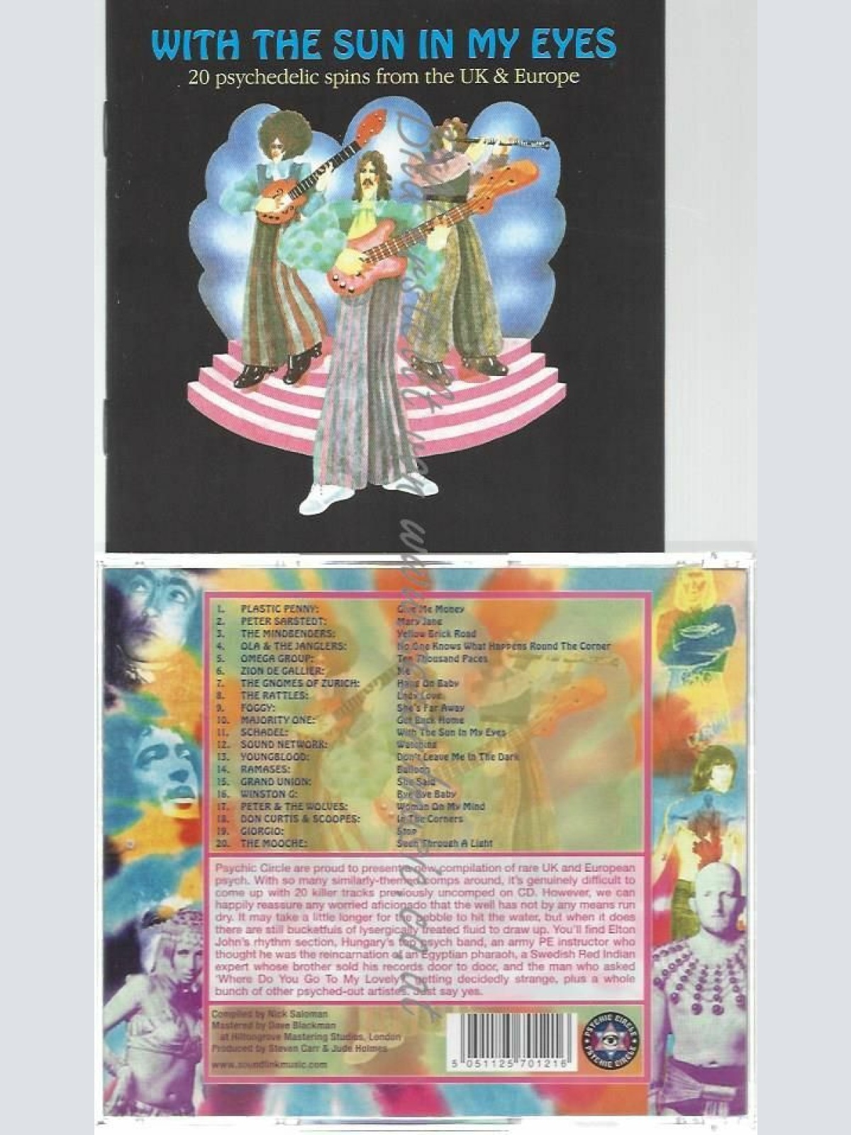 CD--VARIOUS | --WITH THE SUN IN MY EYES