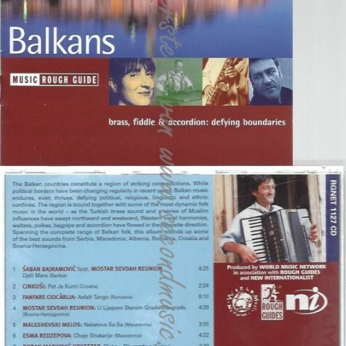CD--VARIOUS ARTISTS | --ROUGH GUIDE - BALKANS