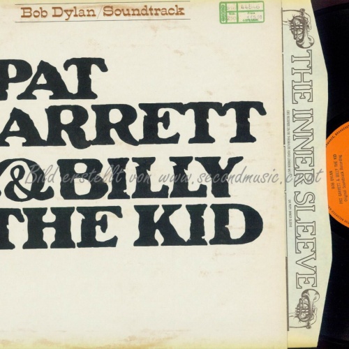 LP -- Bob Dylan  Pat Garrett & Billy The Kid /  UK// OIS // S69042