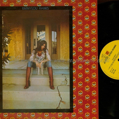 LP -  Emmylou Harris  Elite Hotel  // UK
