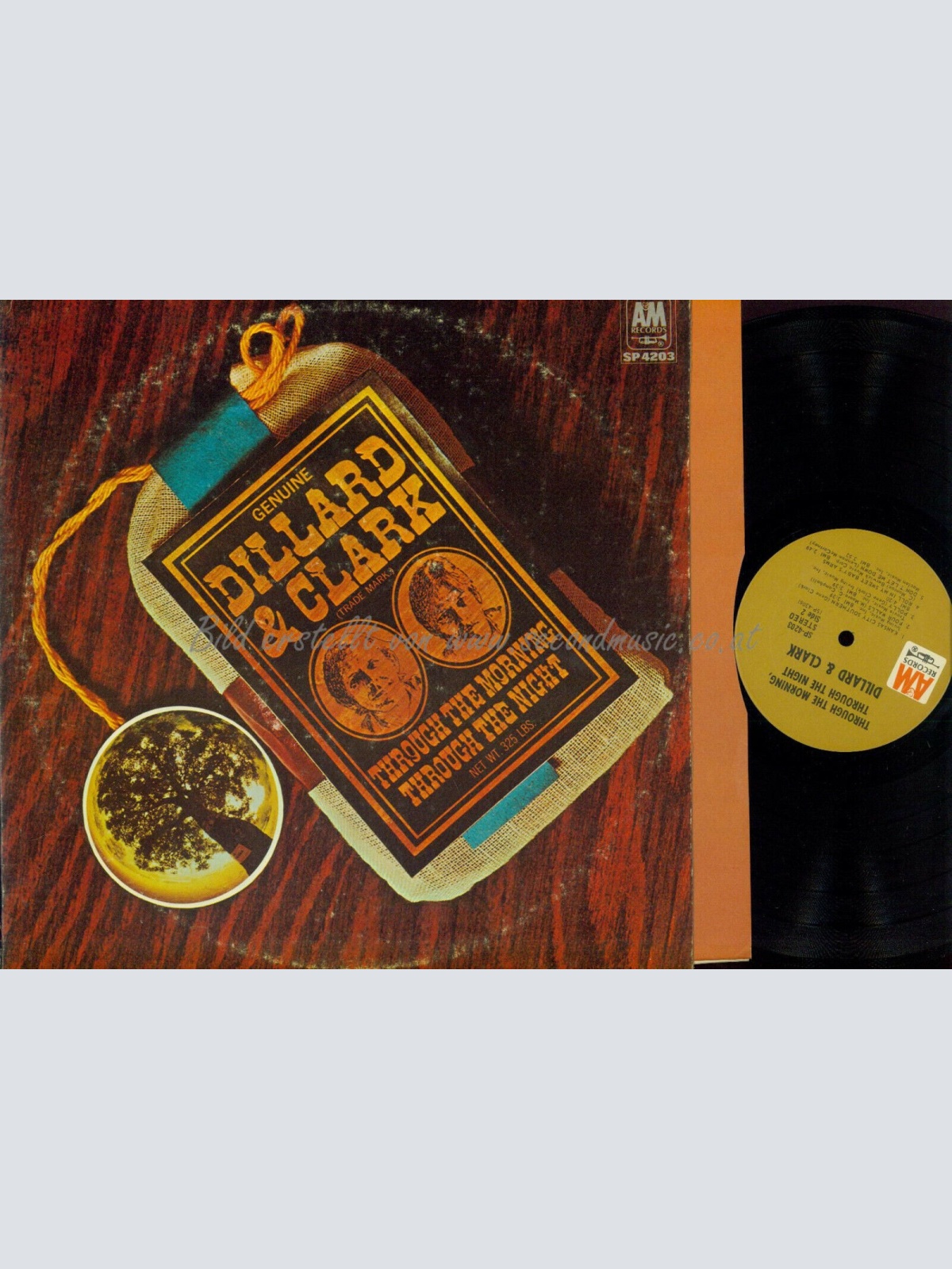 LP -  Dillard & Clark  Through The Morning Through The Night / SP4203 US