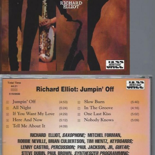 CD- Richard Elliot Jumpin off