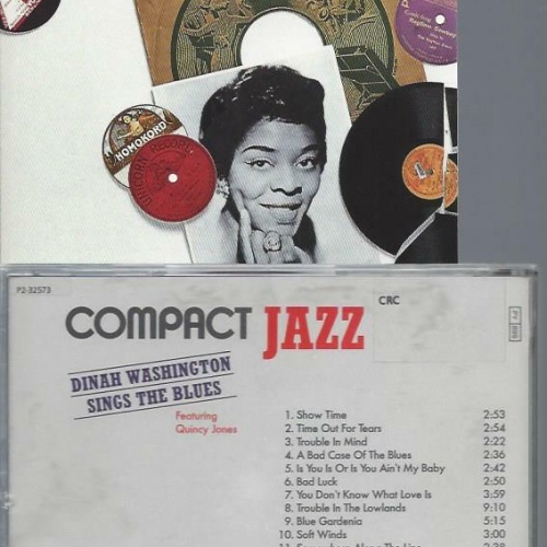 CD- Dinah Washington sings the Blues