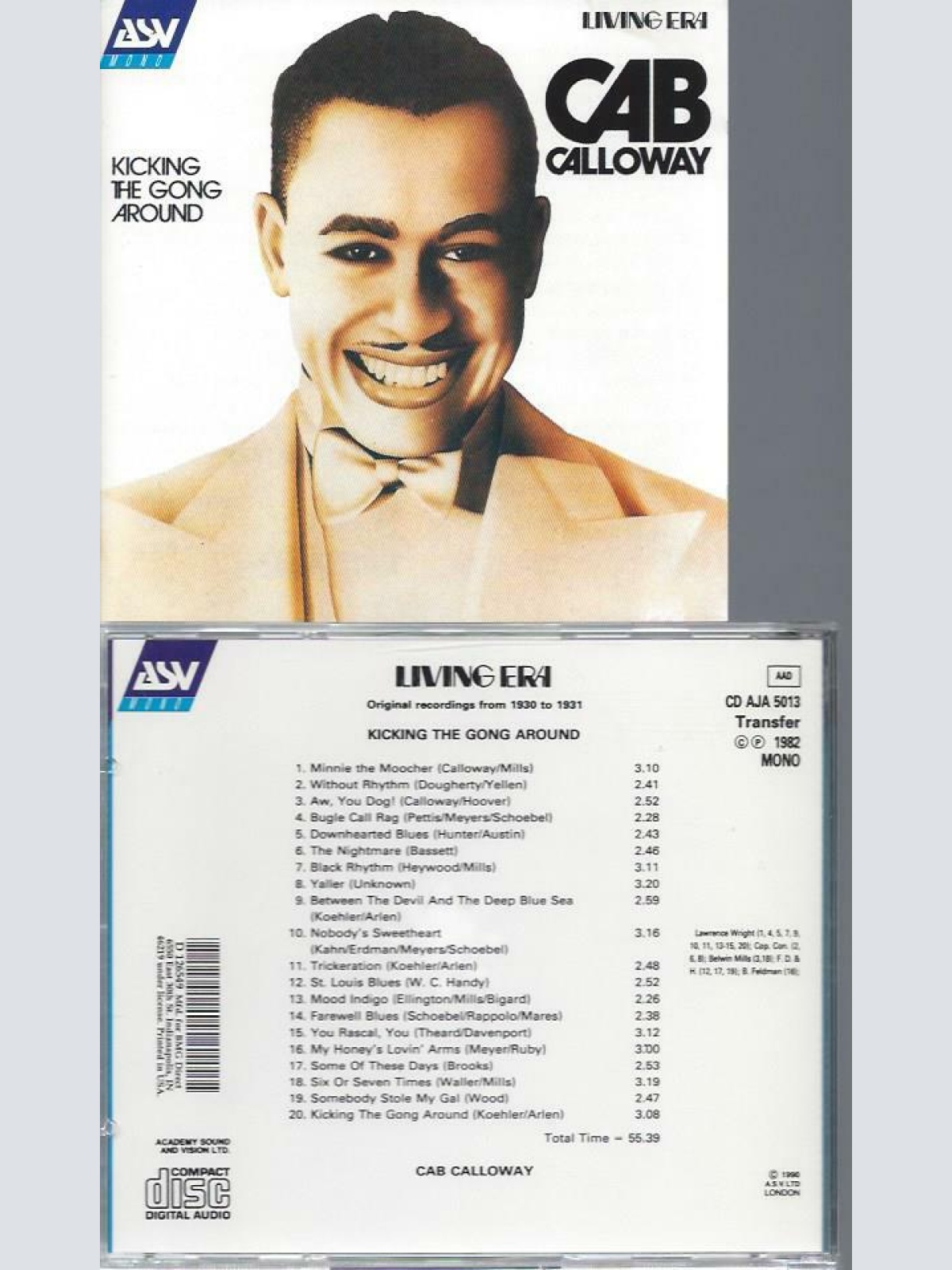 CD- Kicking the Gong around CAB Calloway