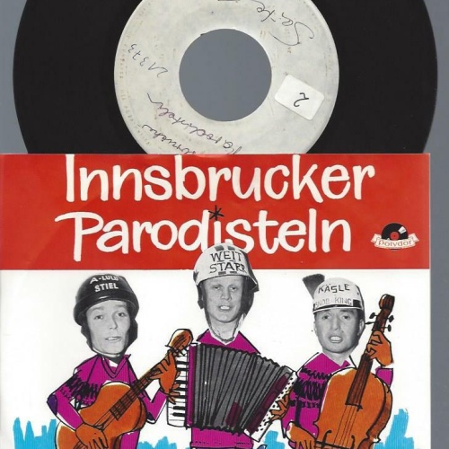 7"    Die Innsbrucker Parodisteln  Olympia-Knödln Mit Salat  / Promo