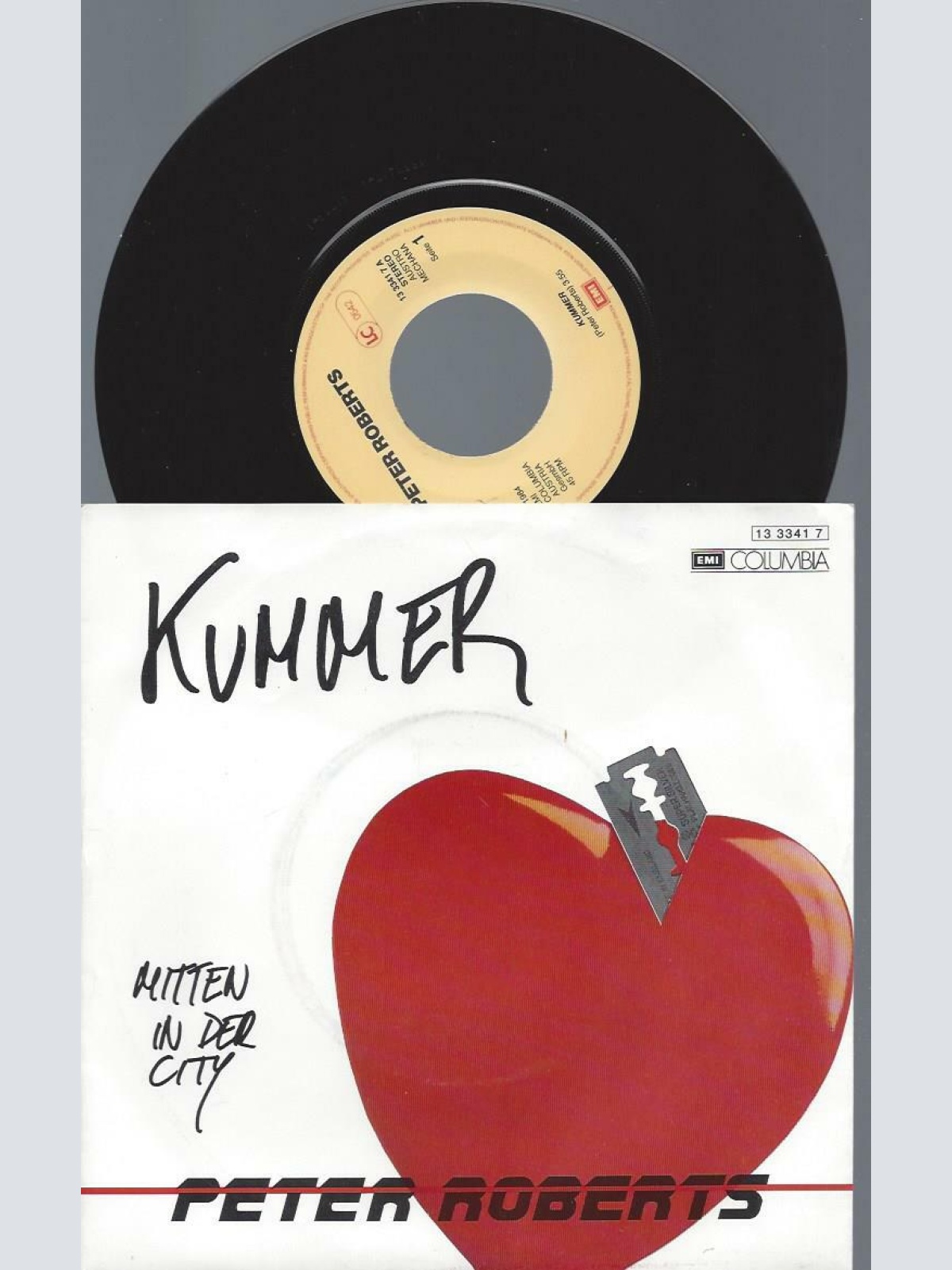 7" Peter Roberts Kummer- mitte in der City