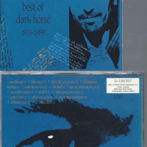 CD- George Harrison best of Dark Horse 1976-198