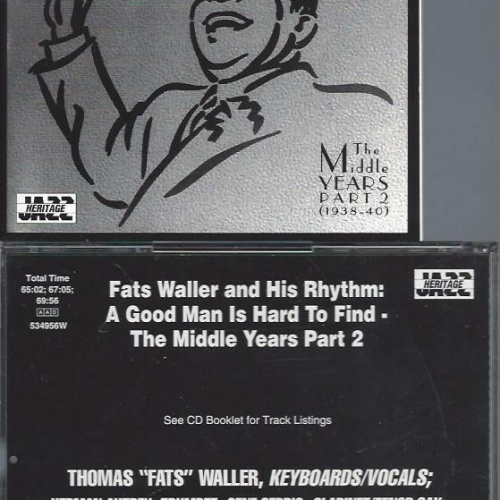 CD- Fats Waller A Good Man is hard to Find 3 CD
