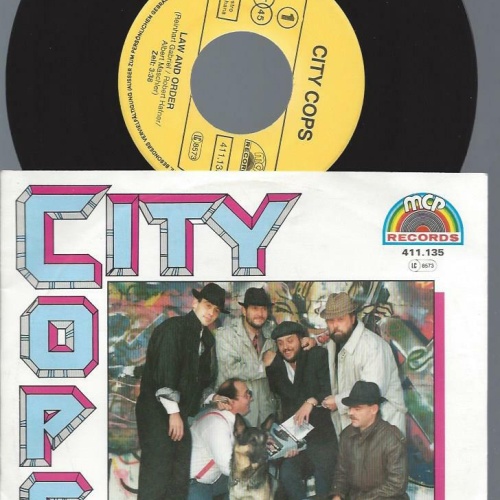 7"   City Cops – Law § Order / mit Autogrammen