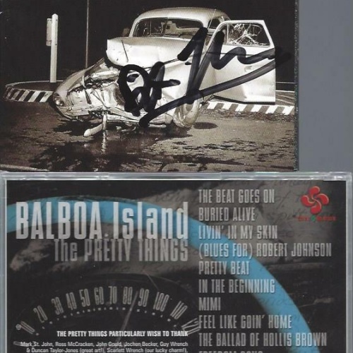 CD- Balboa Island The Pretty Things / Used  // Signed