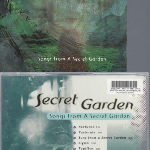 CD-  Secret Garden Songs from a