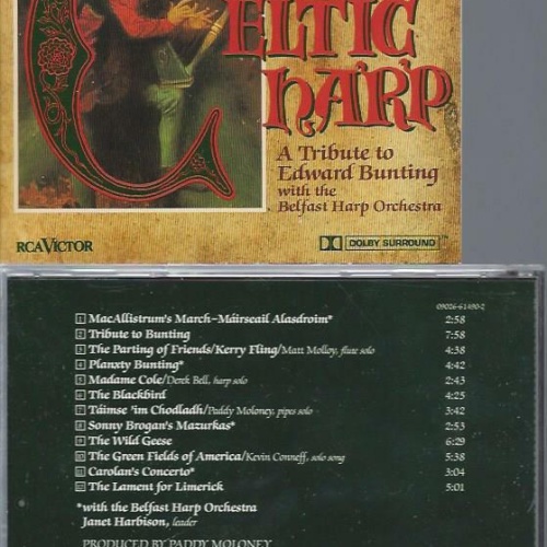 CD-- The Chieftains The Celtic Harp