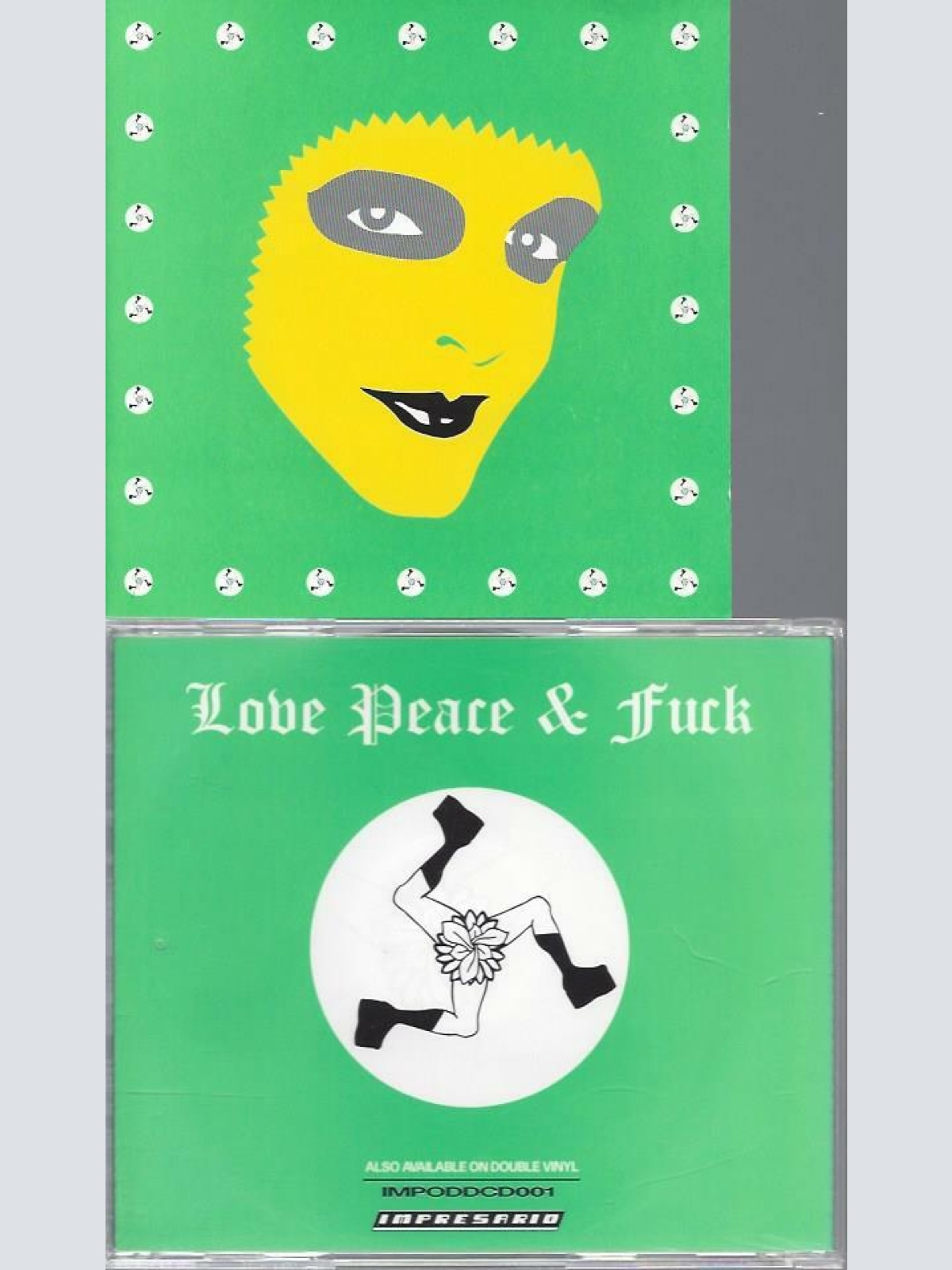 CD -- Brain Donor  Love Peace & Fuck