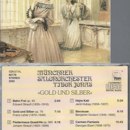 CD -Münchner Salonorchester Tibor Jonas  Gold und Silber