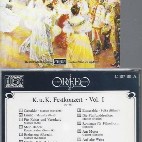 CD -Tschechische Philharmonie, Václav Neumann  K.u.K. Festkonzert Vol. I