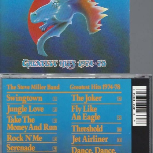 CD --  Steve Miller Band  Greatest Hits 1974-78