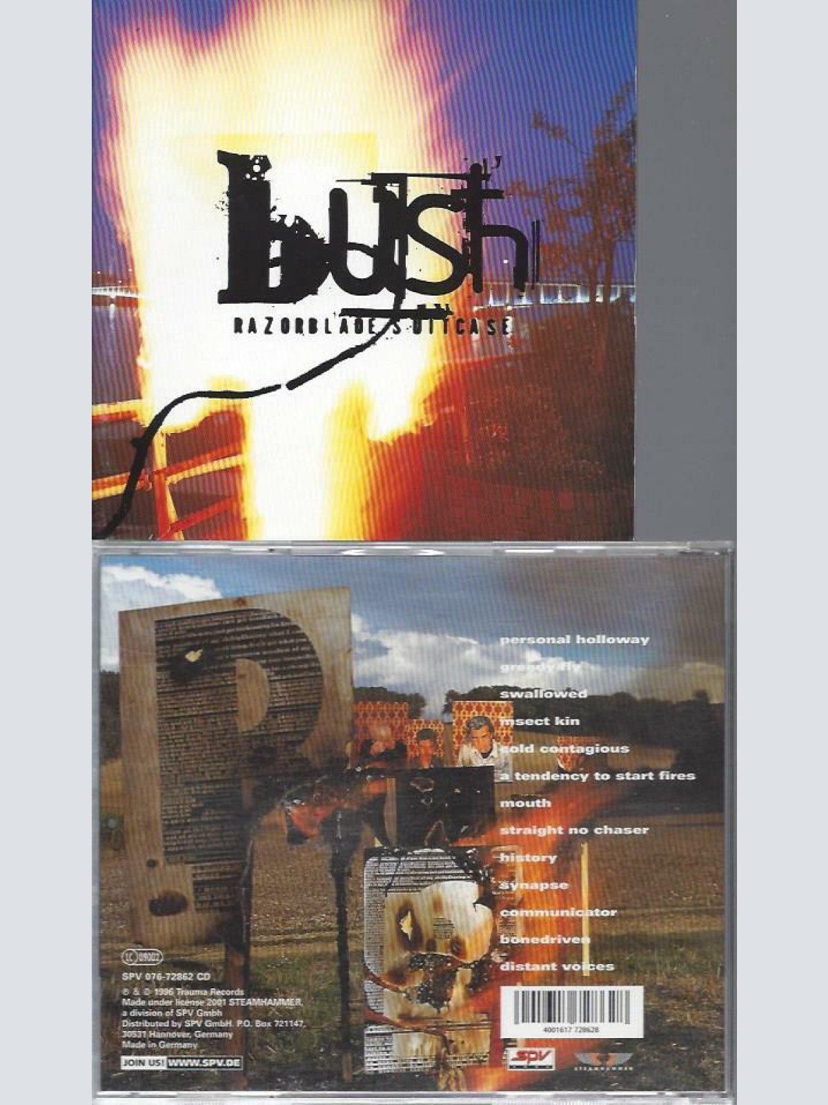 CD - Bush Razorblade Suitcase// Used