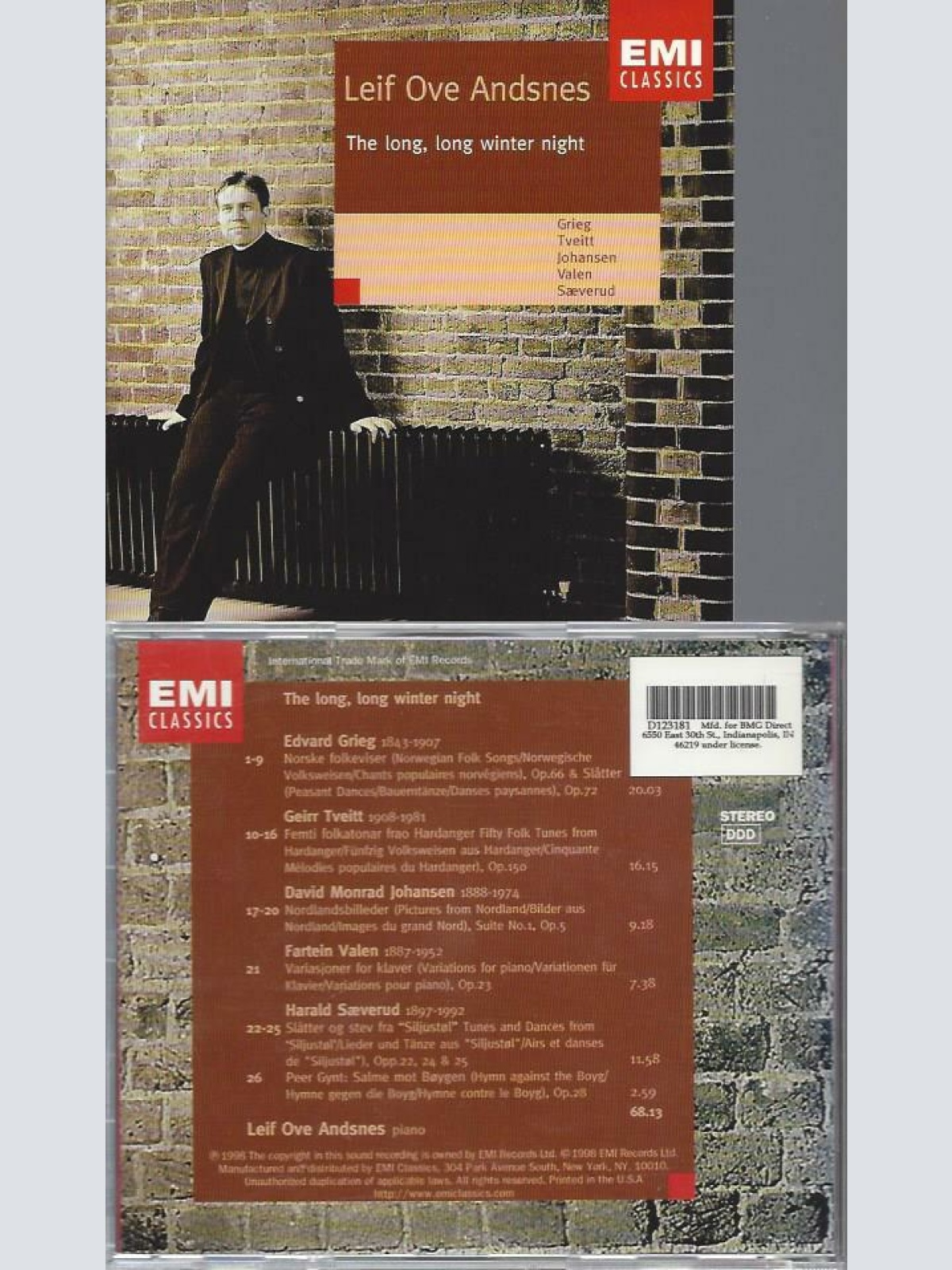 CD - Leif Ove Andsnes – The Long, Long Winter Night