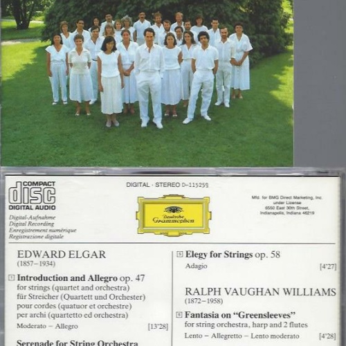 CD - Elgar, Vaughan Williams, Orpheus Chamber Orchestra  Introduction And Alle