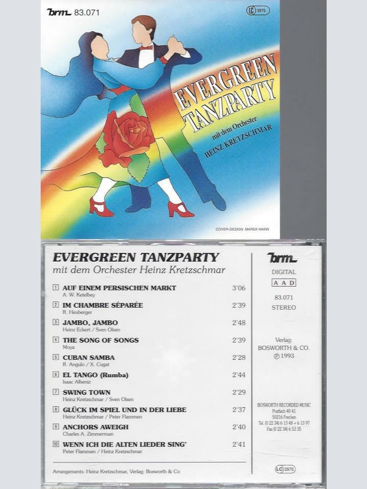 CD evergreen tanzparty // Kretzschmar