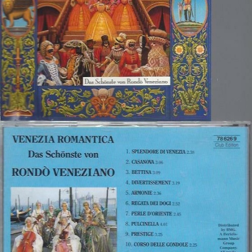 CD -- Rondo' Veneziano – Venezia Romantica