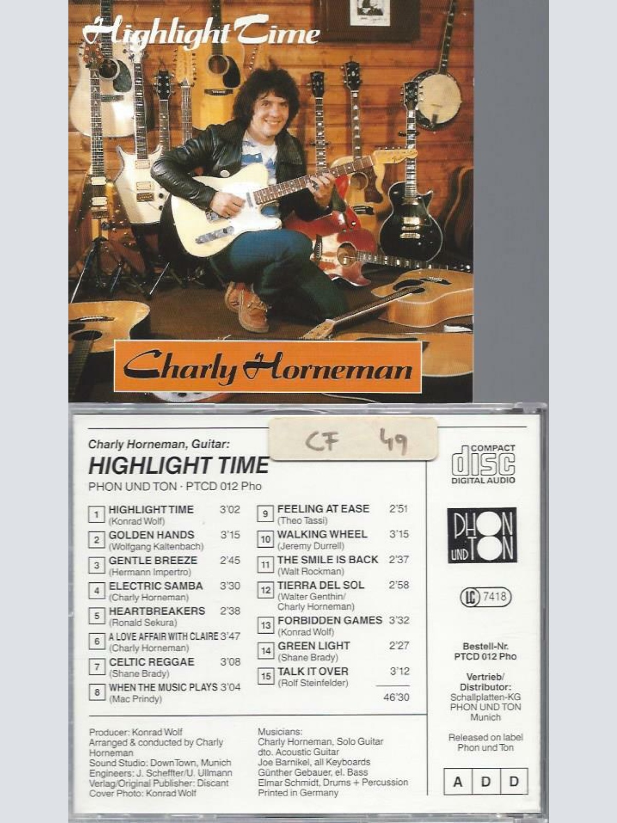 CD --Highlight Time Charly Horneman