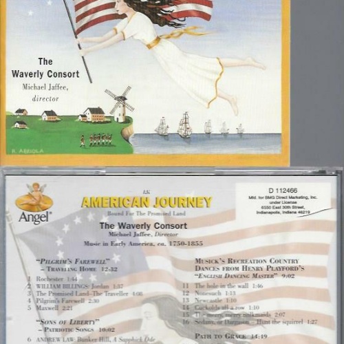 CD -The Waverly Consort An American Journey