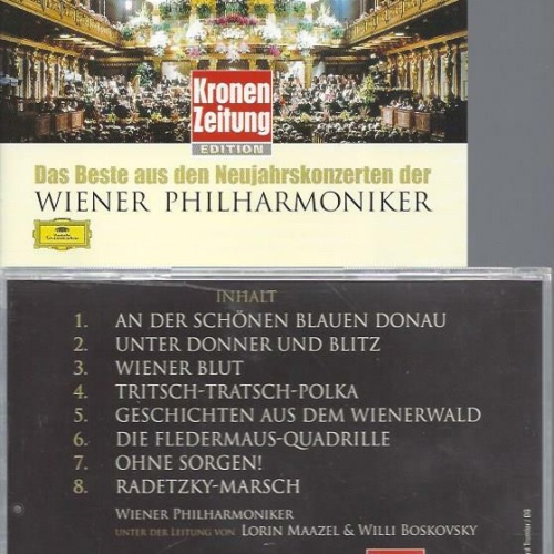 CD -Das Beste aus den Neujahrskonzerten der Wiener Philharmoniker