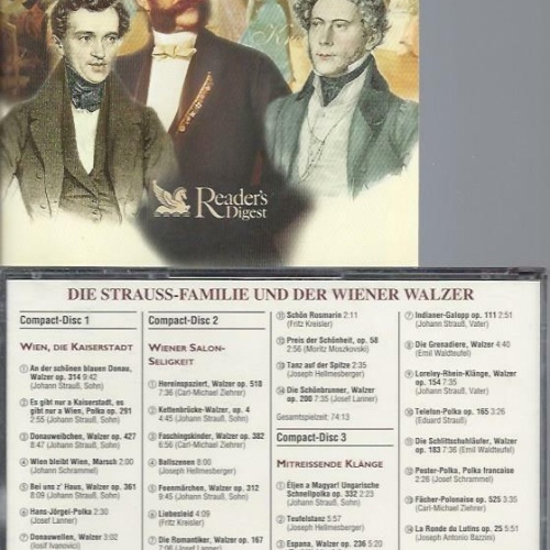 CD -Readers Digest Die Strauss Familie