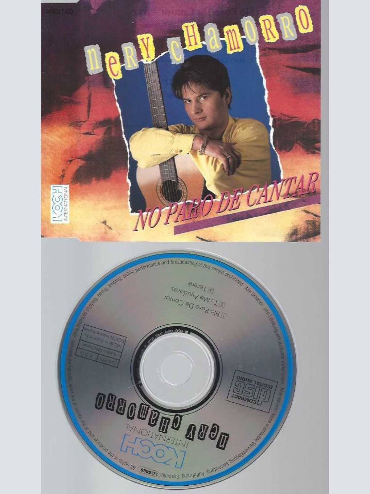 CD - Nery Chamorro  No Paro de Cantar