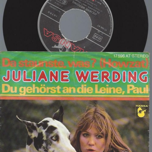 7"    Juliane Werding  Da Staunste, Was