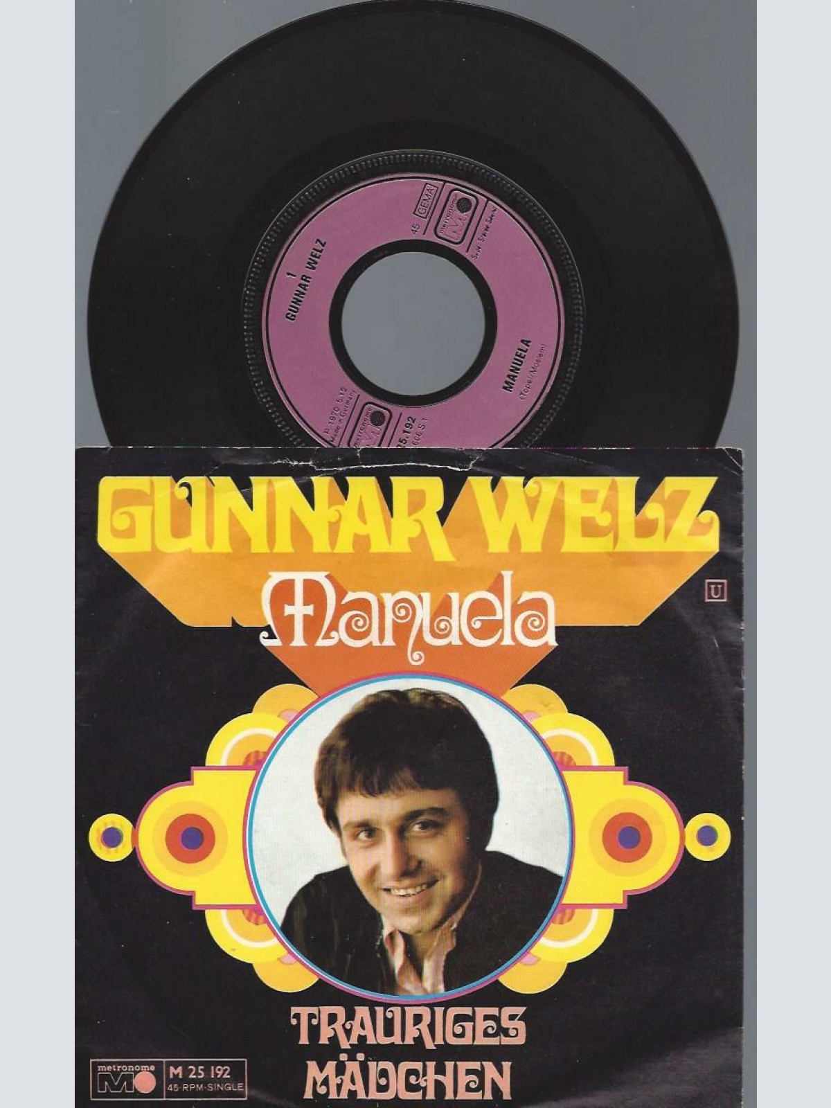 7"     Gunnar Welz – Manuela