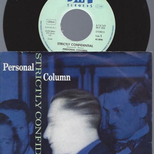 7"    Personal Column  Strictly Confidential