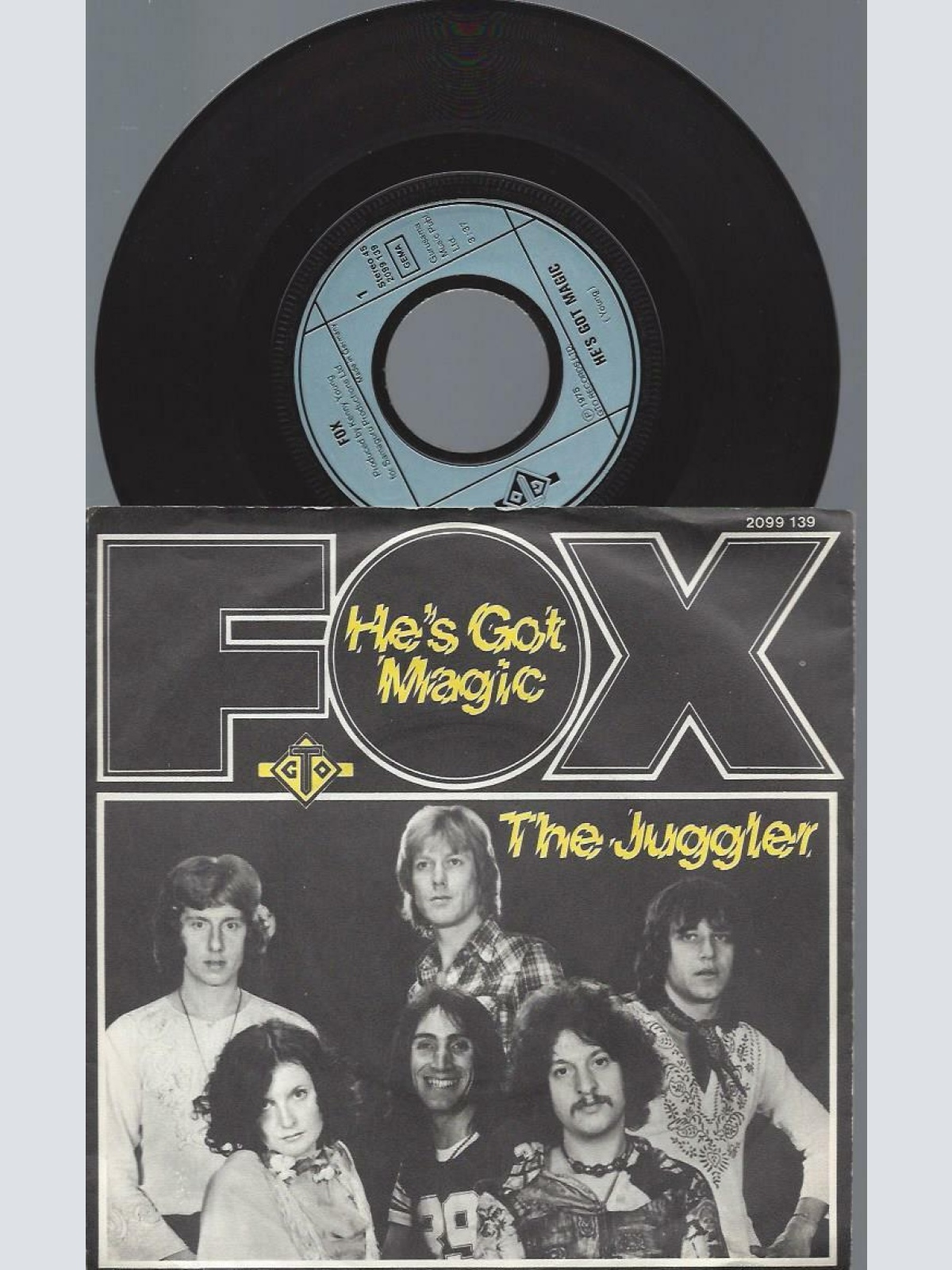 7"   Fox  – He's Got Magic
