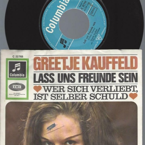 7"   Greetje Kauffeld – Lass Uns Freunde Sein