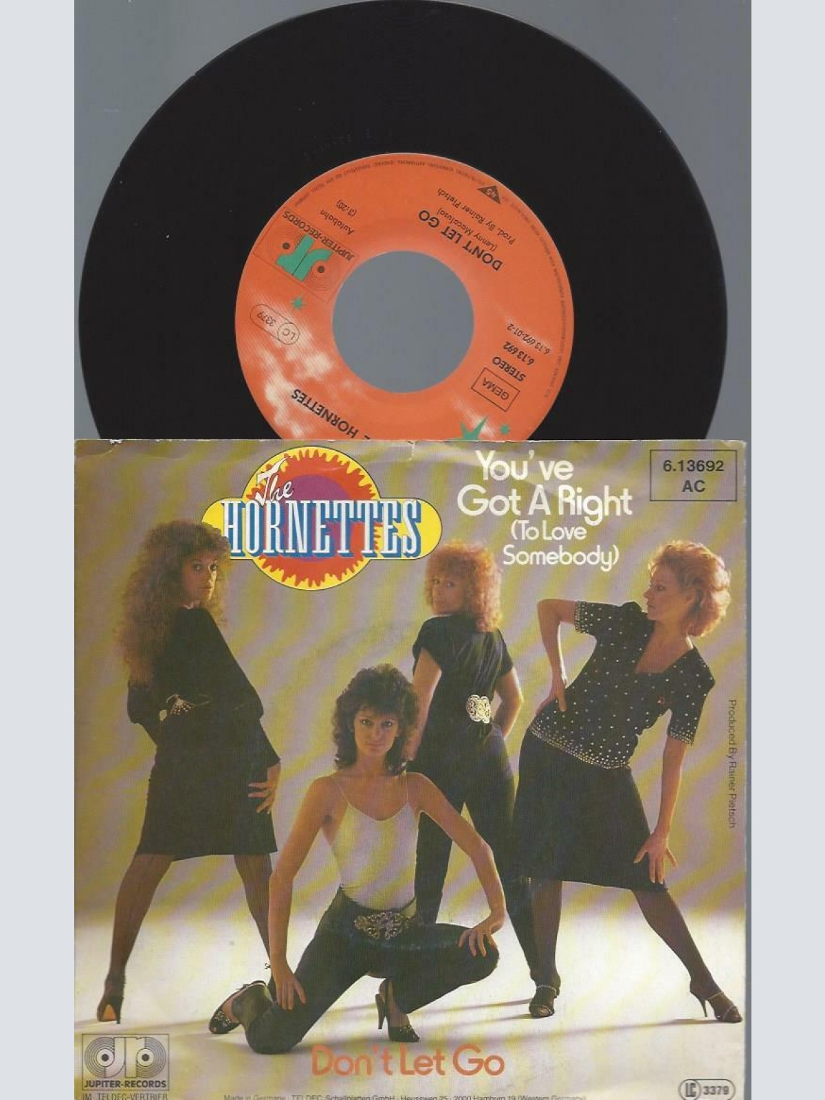 7"     The Hornettes  You've Got A Right