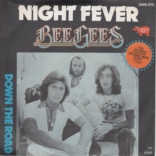 7", Single Bee Gees - Night Fever