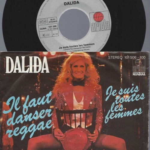 7"     Dalida – Il Faut Danser Reggae