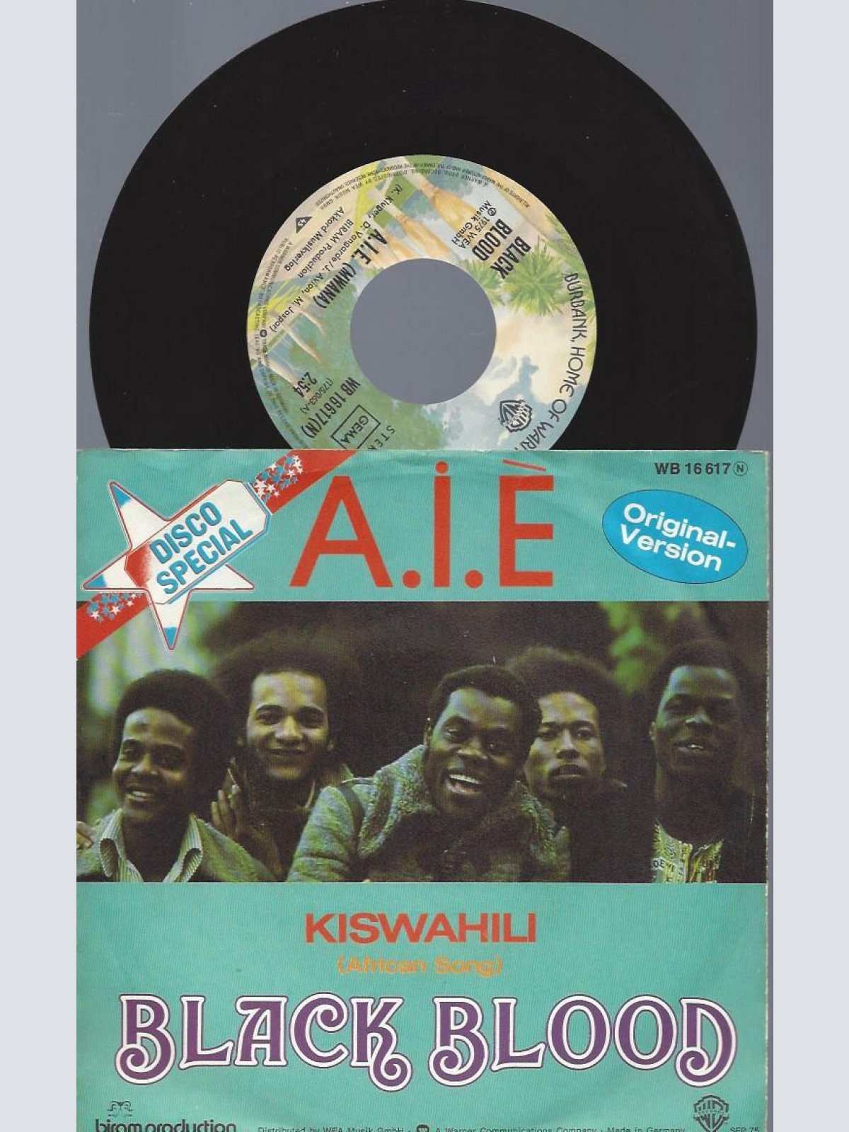 7"   Black Blood   A.I.È