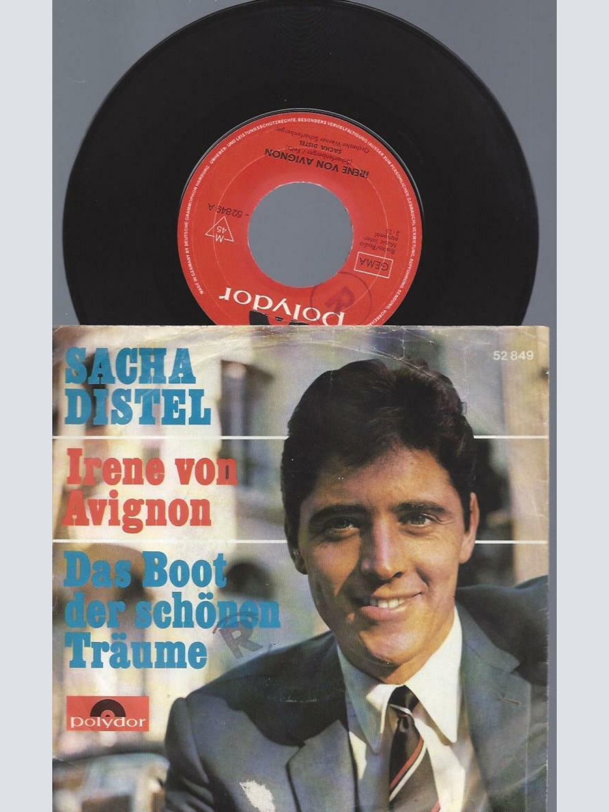 7"   Sacha Distel – Irene Von Avignon
