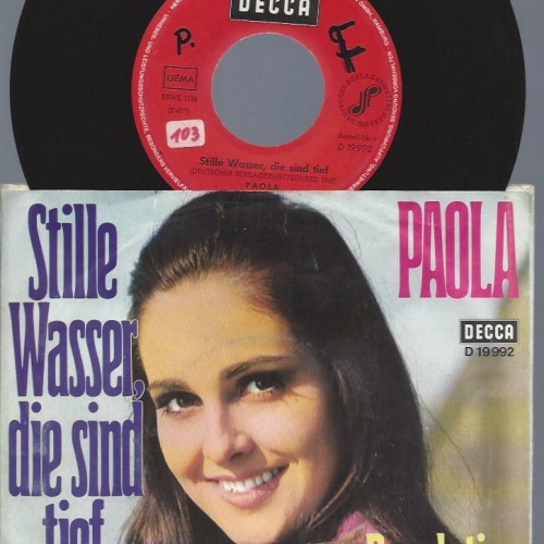 7"    Paola  – Stille Wasser, Die Sind Tief