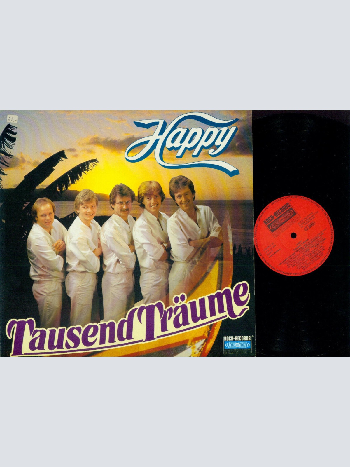 LP--   Happy – Tausend Träume / Brunner & Brunner