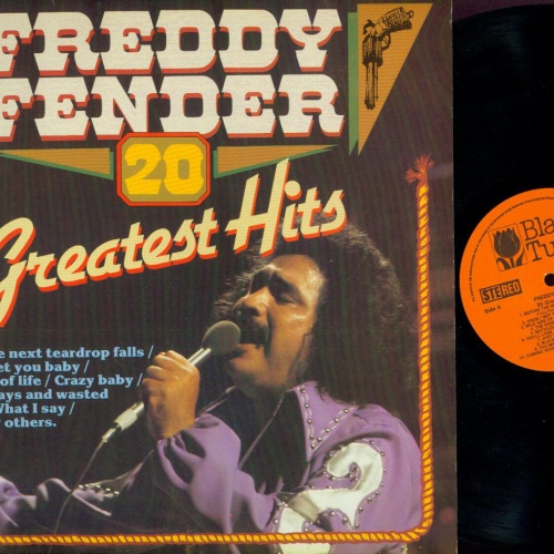 LP--   Freddy Fender  20 Greatest Hits  ///