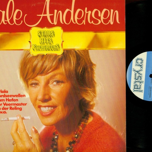 LP-- Lale Andersen – Lale Andersen CRY 28608  / Stars Hits Evergreens
